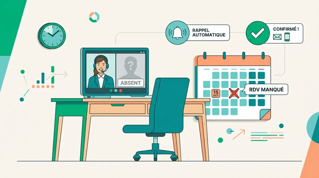 No-show commercial : comment réduire les rendez-vous manqués en B2B (2026)
